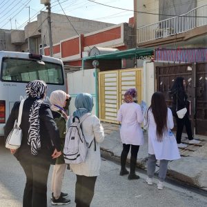 DEPARTMENT OF PHYSIOTHERAPY HELD A FIELD VISIT TO NEIGHBORHOODS IN VARIOUS AREAS AT ERBIL CITY