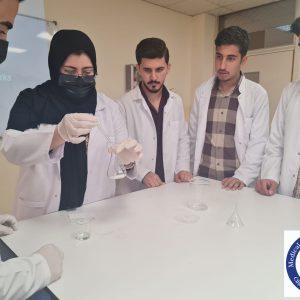 STUDENTS FROM THE MEDICAL LABORATORY SCIENCES DEPARTMENT PREPARED ASPIRIN