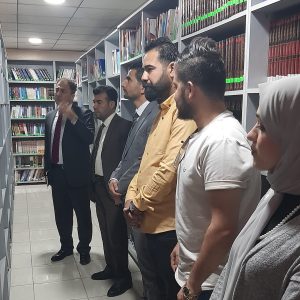 THE DEPARTMENT OF LAW VISITED CIHAN UNIVERSITY-ERBIL LIBRARY