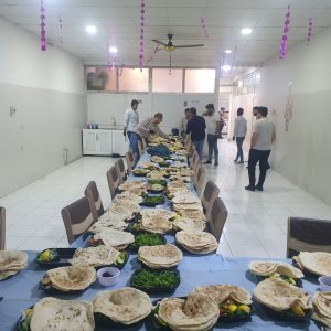 قسم ادارة الاعمال يقيم فطور رمضاني جماعي لدار مسنين اربيل