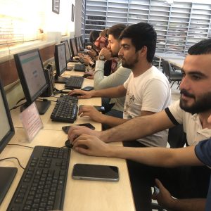 قسم علوم الحاسبات ينظم زيارة علمية لمكتبة الجامعة