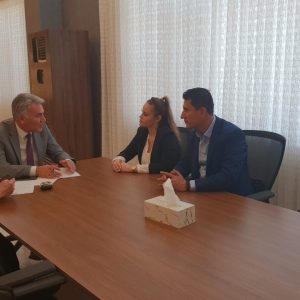 One of Poland’s higher education students and the deputy of the Ministry of Higher Education and Science Research met each other