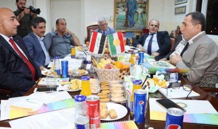 Hosted by Cihan University, the meeting of the Administrative Council of the Kurdistan Investors Union was held
