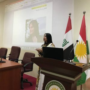 THE DEPARTMENT OF INTERNATIONAL AND DIPLOMATIC RELATIONS ORGANIZED A SEMINAR ON THE INTERNATIONAL MEDIA COVERAGE OF THE MAHSA AMINI CASE