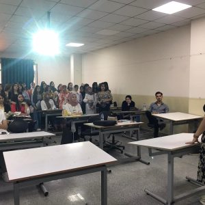 مجموعة من طلبة الاعدادية  یزورون جامعة جیهان -اربیل