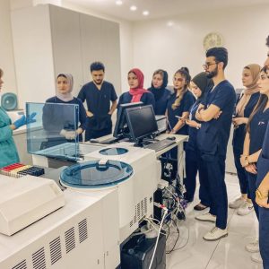 Students of the Department of Medical Laboratory Science Visited the Biomedical Laboratory