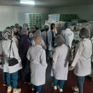Medical Microbiology Department Students Visited Delba Dairy Factory