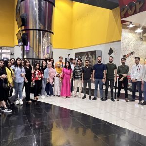AN INSTRUCTIVE OUTING TO THE MOVIES WAS PLANNED BY ENGLISH LANGUAGE DEPARTMENT