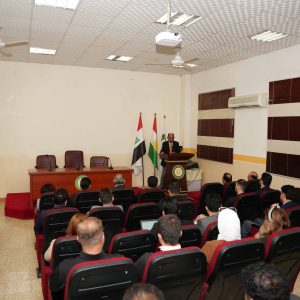 في مراسيم خاصة جامعة جيهان –اربيل توزع شهادات المشاركة في دورة (ریڤیت)
