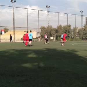 نتائج المباراة الرابعة لتصفيات الدور الثاني في جامعة جيهان/ أربيل بكرة القدم