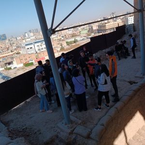 DEPARTMENT OF ARCHITECTURAL ENGINEERING ORGANIZED A SITE TOUR TO HAWLER CITADEL (QALAT) FOR SECOND-STAGE STUDENTS