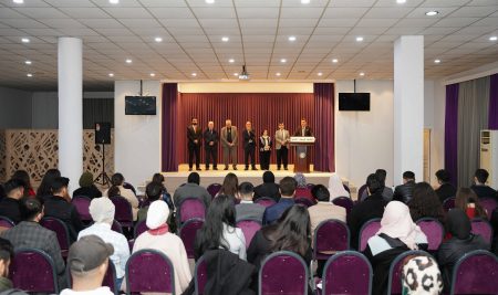 The president of Cihan University-Erbil holds a meeting with first-year students