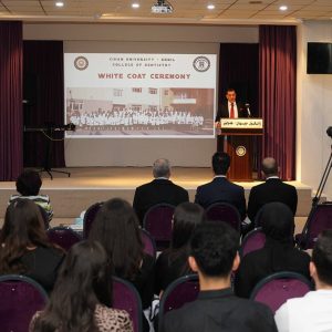 The College of Dentistry at Cihan University -Erbil Organized a White Coat Ceremony