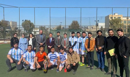 The Closing Ceremony of the Cihan University – Erbil Football Championship 2023