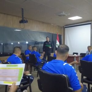 A lecturer from Cihan University-Erbil Runs the Asian Futsal Training Course