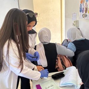 The Department of Medical Laboratory Sciences conducted a scientific volunteering