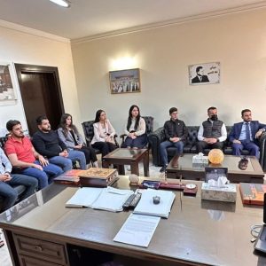 The Department of International Relations visited the Consulate General of the Hashemite Queen of Jordan in the Kurdistan Region