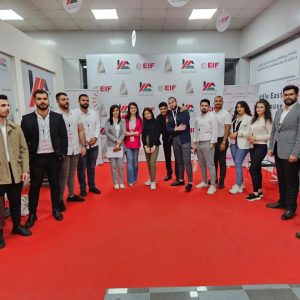 Business Administration students work as volunteers within the organizing committee of the Erbil International Fairs