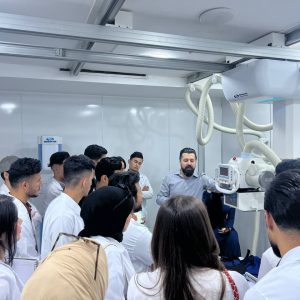 Students of the Department of Radiological Imagining Technologies at Cihan University-Erbil visit Erbil International Hospital