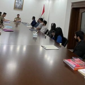 Department of Public Administration students visited  Residency and Issuance of Visas for Foreigners in the Kurdistan Region