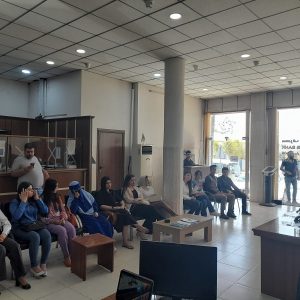 THE DEPARTMENT OF ACCOUNTING ORGANIZED A FIELD TRIP TO THE TRANS IRAQ BANK FOR INVESTMENT IN ERBIL