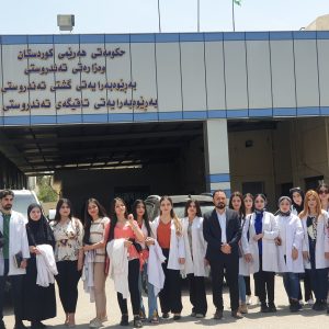 Students of the Medical Microbiology Department Visited the Central Laboratory in Erbil