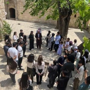 زيارة علمية لقسم الهندسة المعمارية في جامعة جيهان- أربيل إلى معبد لالش  في شيخان