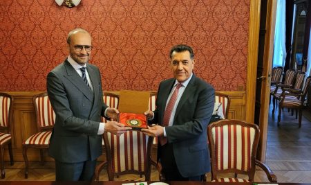 Poland__The President of Cihan University-Erbil signs a memorandum of understanding with the University of Lodz, Poland
