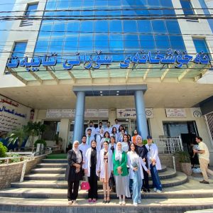 The Biomedical Sciences Department Organized a Scientific Trip for Its Fourth-Stage Students to Soran Private Hospital