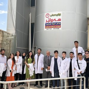 The College of Pharmacy at Cihan University-Erbil organizes a scientific visit to the Hawler Drug Store