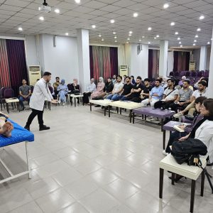 Conducting a Physiotherapy Training Course at Cihan University-Erbil