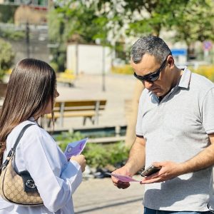 طلبة قسم تقنيات التصوير الشعاعي في جامعة جيهان – اربيل ينظمون حملة توعية بسرطان الثدي