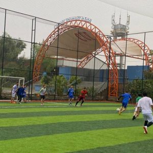 The Department of Business Administration Organized a Friendly Football Match