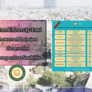 Cihan University-Erbil Lowers Admission Scores for Prospective Students