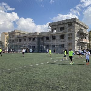 The Third Day of the Football Championship at Cihan University-Erbil