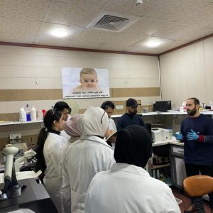 زيارة علمية لطلبة قسم العلوم الطبية الحيوية في جامعة جيهان-اربيل الى مختبر فارما