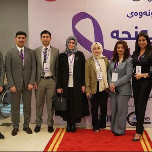مشاركة طلبة قسم الأحياء المجهرية الطبية في جامعة جيهان- اربيل في مؤتمر اليوم العالمي للسرطان