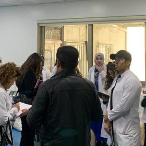 طلبة قسم التغذية والحميات في جامعة جيهان-اربيل يزورون المختبر المركزي للصحة العامة في اربيل