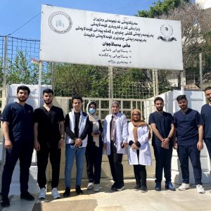 Biomedical Sciences Department Students Organized a Health Screening Event for Elderly Residents