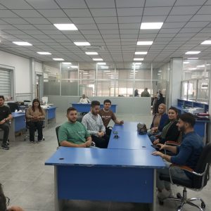 قسم المحاسبة في جامعة جيهان-أربيل ينظّم زيارة علمية الى المصرف العقاري في اربيل