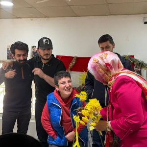 فێرخوازانى بەشی زانستی کۆمپیوتەر سەردانی پەیمانگەی گەشەپێدانی ئاوات بۆ منداڵانی خاوەن پێداویستی تایبەت دەکەن