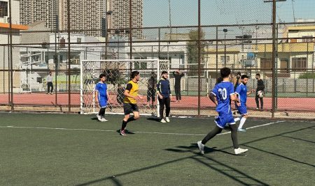 Cihan University-Erbil  Annual Football Championship: First Round Highlights Media Department and Law Department teams