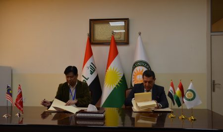 Professor Dr. Amjad Saber Delawi, the President of Cihan University-Erbil, Signed an Agreement with the Delegation from Universiti Putra Malaysia