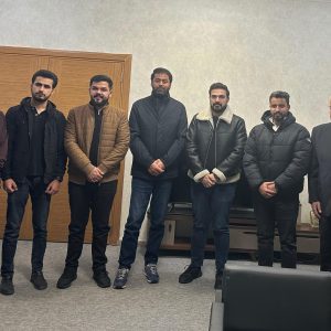 فێرخوازانى بەشی پەیوەندییە نێودەوڵەتییەکان و دیپلۆماسی سەردانی باڵیۆزی پێشووی کۆماری عێراق لە سویسرا دەکەن