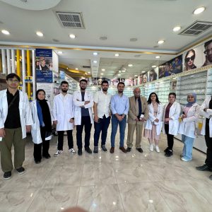 طلبة قسم تقنيات البصريات والرؤية يزورون مركز إسطنبول للبصريات