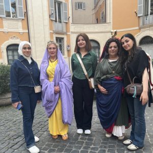 طلبة جامعة جيهان-أربيل يتفقدون ألاماكن الحضارية في إيطاليا خلال مناسبة عيد الفصح (Easter)