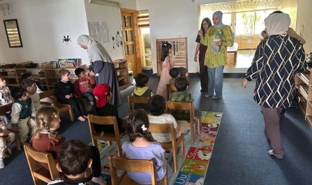 Students from the General Education Department Conduct Cultural and Awareness Activities at a Kindergarten