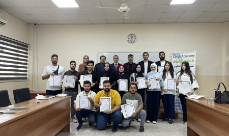 Distribution of Accounting Training Course Certificates to Participants