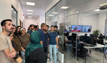 Cihan University-Erbil Fourth-Stage Students of Translation Department Visit AVA TV Station