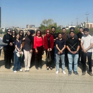 فێرخوازانى بەشی ئەندازیاری تەلارسازی بەشێوەیەکى مەیدانى پرۆژەکانى تایبەت بە بوارى تەلارسازى لە هەولێر بەسەردەکەنەوە